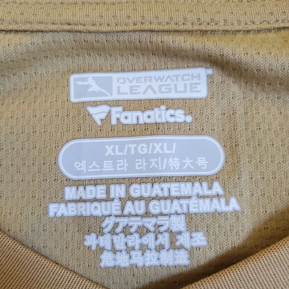 Chengdu Hunters Jersey Mens Extra Large Brown Overwatch League Shirt - Picture 8 of 12